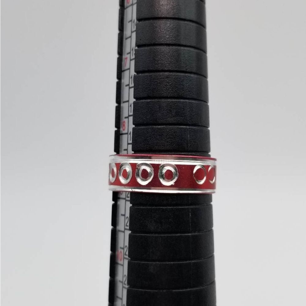 Redāmetallic ring sizeā 9 R127 - Picture 3 of 4